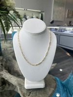 14kY 18" Paperclip Chain
