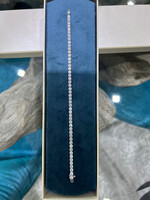 14kW 8ctw Natural Diamond Tennis Bracelet GH/SI2