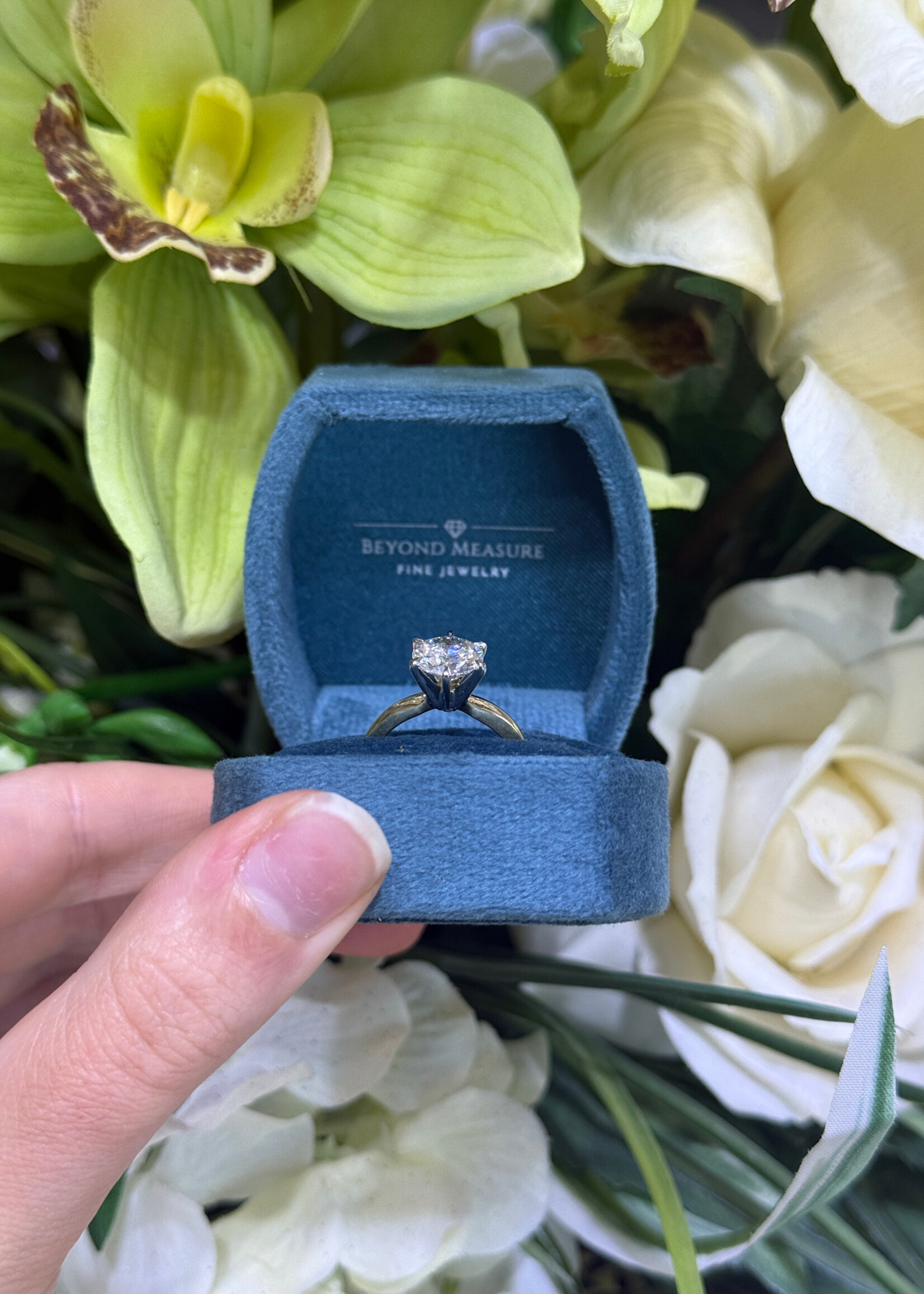 14kYellow Classic Engagement Ring 2.01 LabGrown Diamond D,VS1 LG474141403