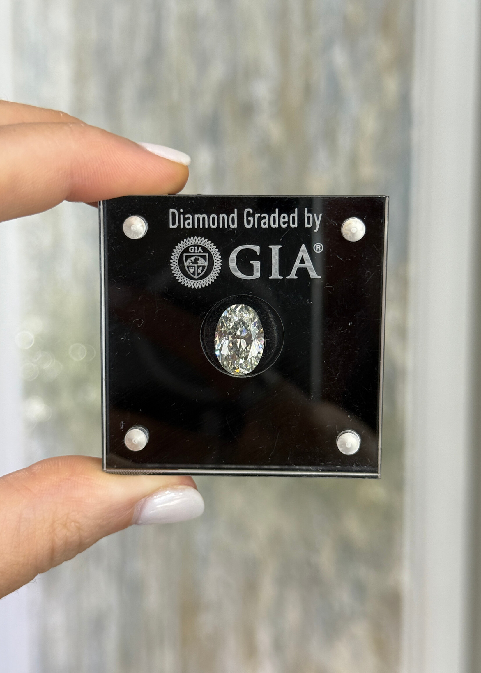 5.04ct Naturally Mined Oval Cut Diamond GIA M,SI1