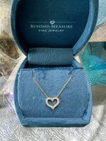 14kY .25ctw Diamond Heart with Natural Diamonds by Roman + Jules