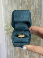 14kY .33ctw Natural Diamond Chain Ring