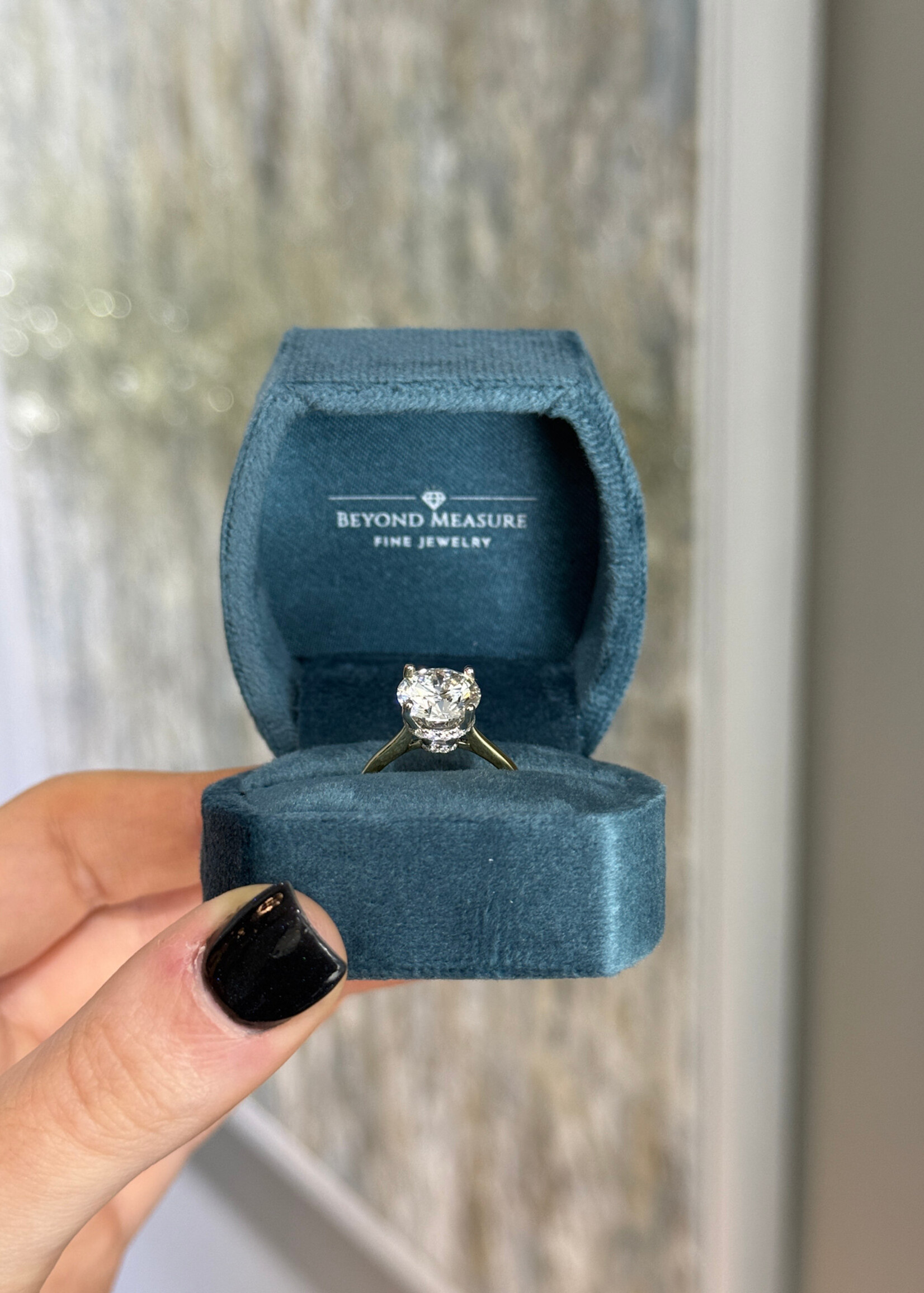 14kY+W 3.02LabGrown Diamond E,VS2 LG691557613 with Hidden Halo