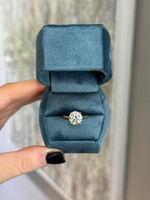 14kY+W 3.02LabGrown Diamond E,VS2 LG691557613 with Hidden Halo