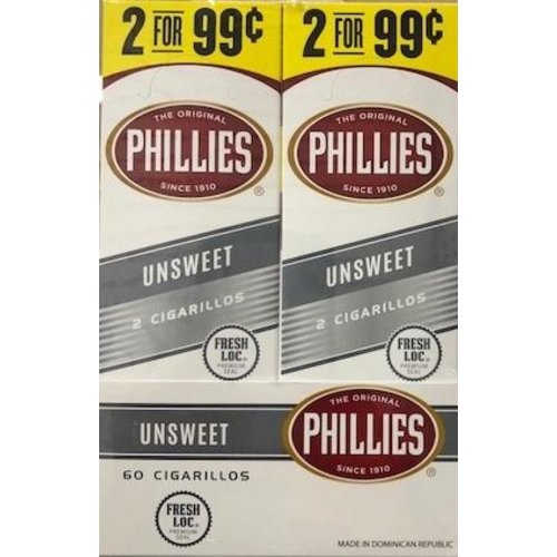 Phillies Blunt Phillies Blunt - UnSweet 2-pack Phillies Blunt Phillies Blunt - UnSweet 2-pack