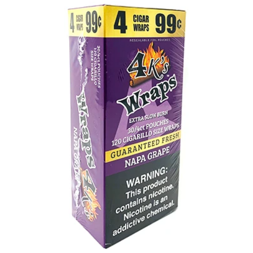 4 K's 4 K's - Napa Grape Wraps 4 K's 4 K's - Napa Grape Wraps