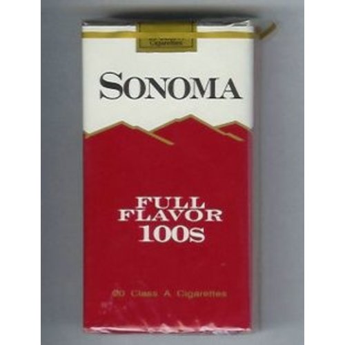 Sonoma Sonoma - Sonoma red 100 box Sonoma Sonoma - Sonoma red 100 box