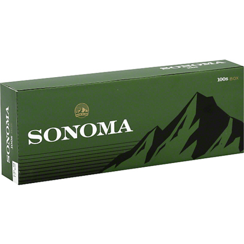 Sonoma Sonoma - Sonoma Menthol Dark Green 100 Box FSC Sonoma Sonoma - Sonoma Menthol Dark Green 100 Box FSC