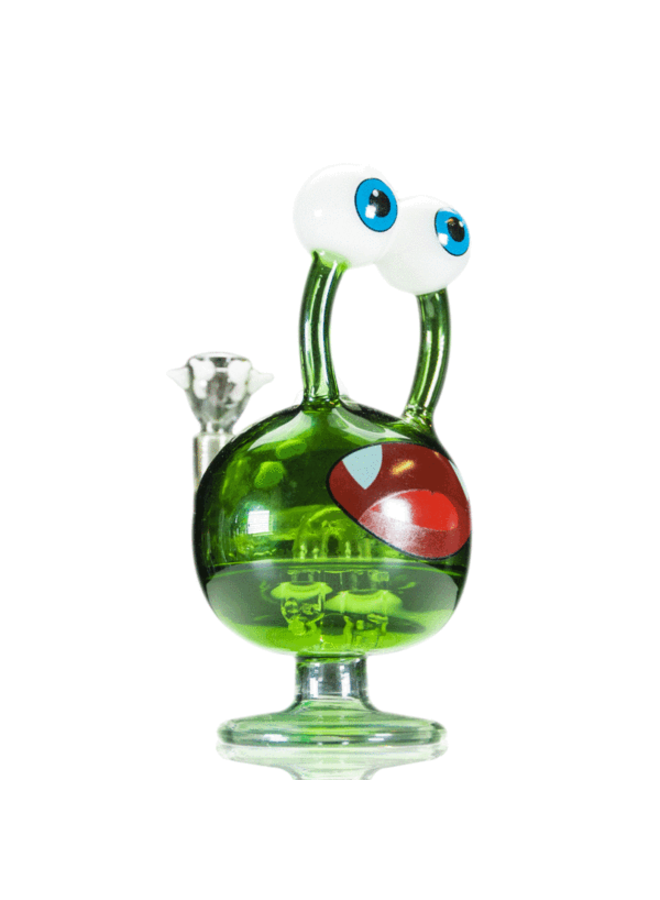 Hemper Co - Globegoblin Monster Glass Bubbler | Green
