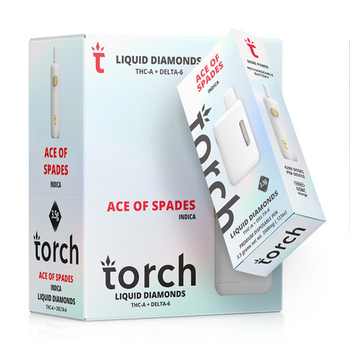 Torch Torch - Liquid Diamonds THC-A + Delta-6 Disposable Torch Torch - Liquid Diamonds THC-A + Delta-6 Disposable