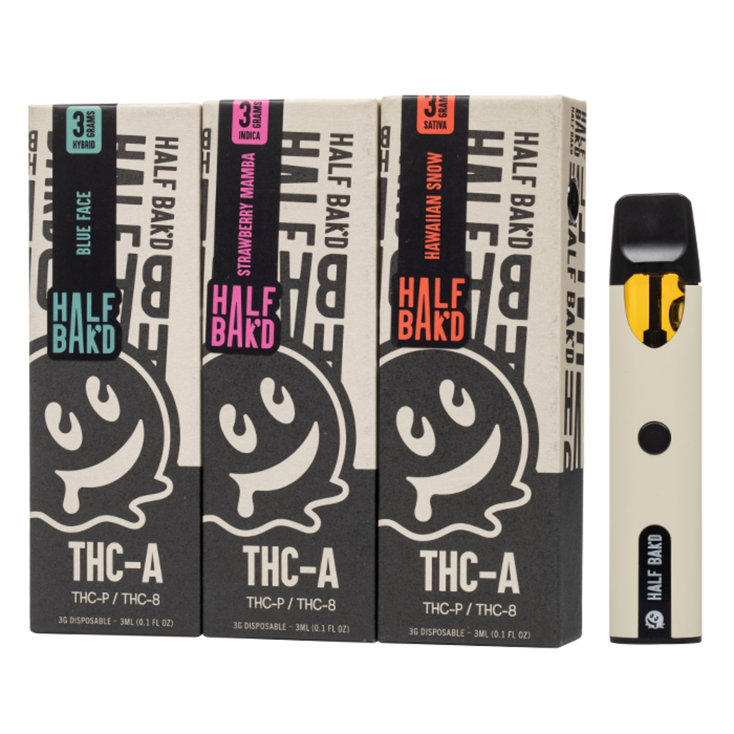 geek bar vape.com Pushin P's Black Market Edition THCH + THCP Disposable 3g