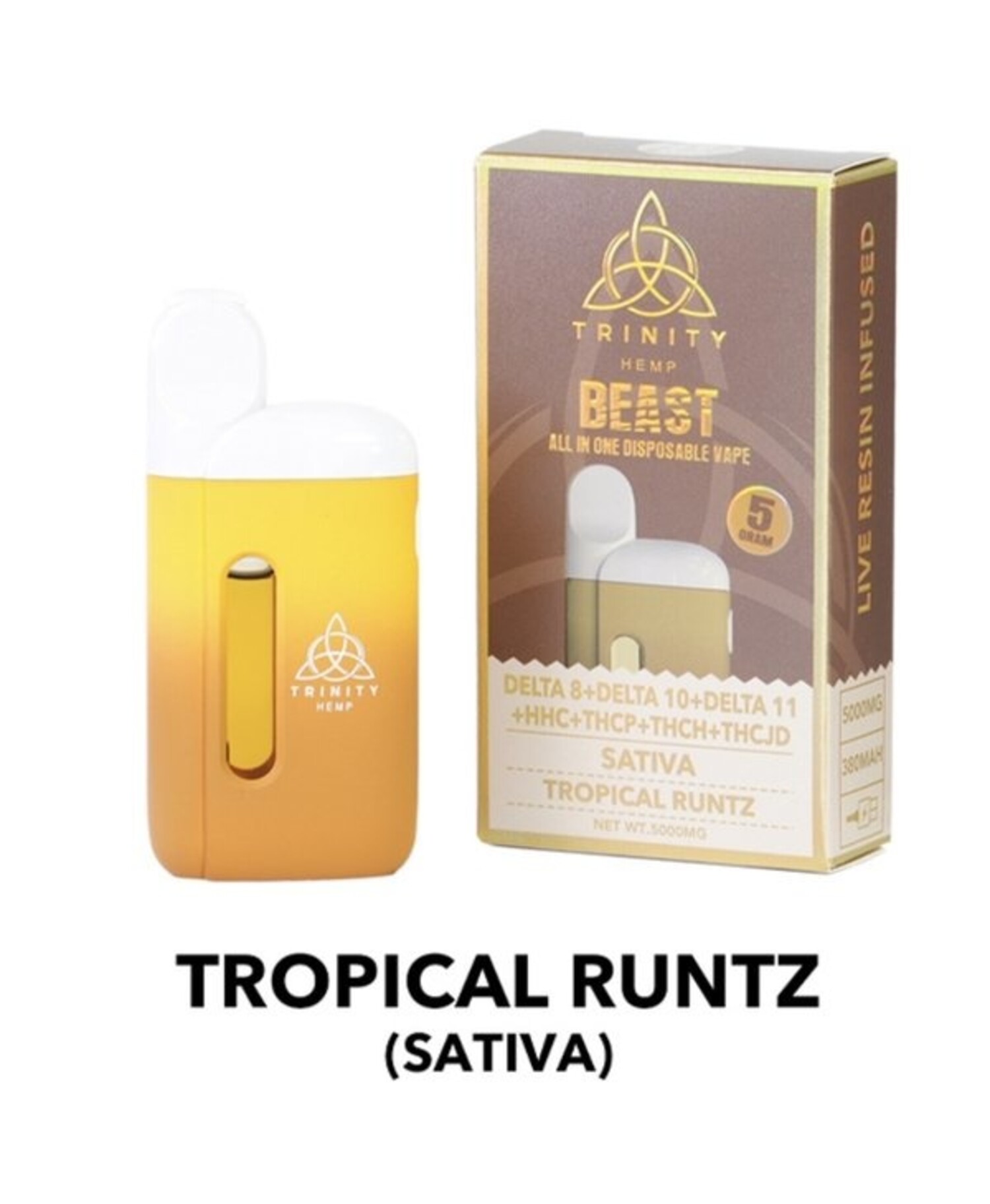 Trinity Hemp - Beast 5G Disposable