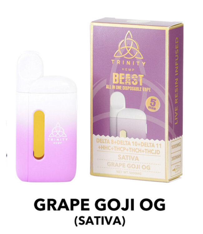 Trinity Hemp Beast 5G Disposable IVY Smoker's Boutique