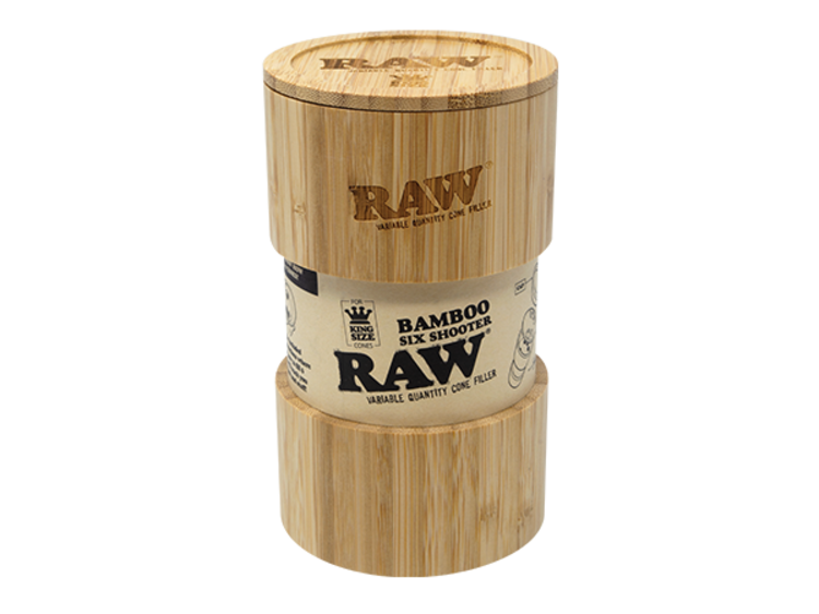 RAW Bamboo Six Shooter