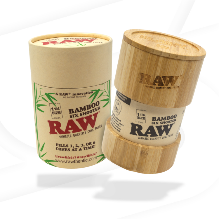 RAW Bamboo Six Shooter