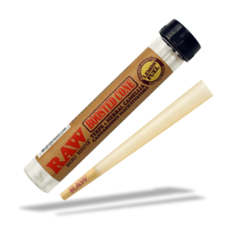 RAW Rocket Booster Terp Infused Cones