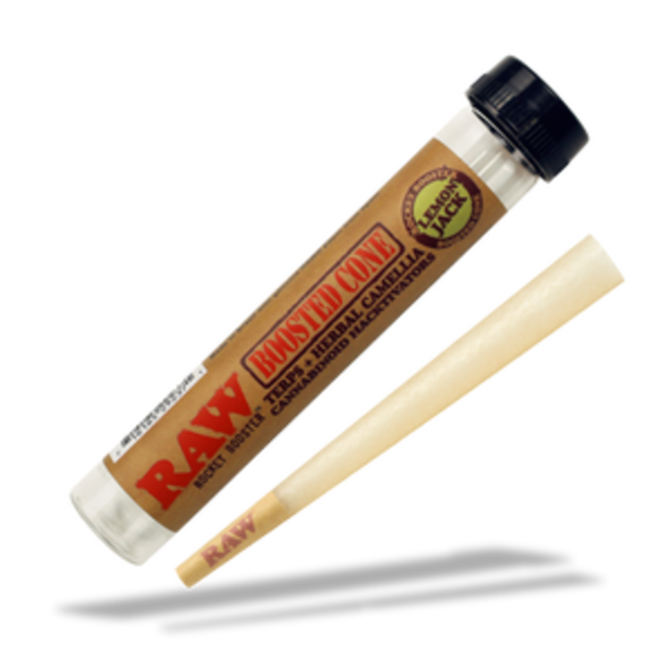 RAW Rocket Booster Terp Infused Cones