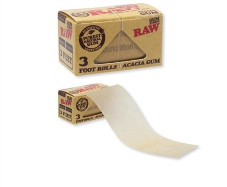 RAW Acacia Gum Strips