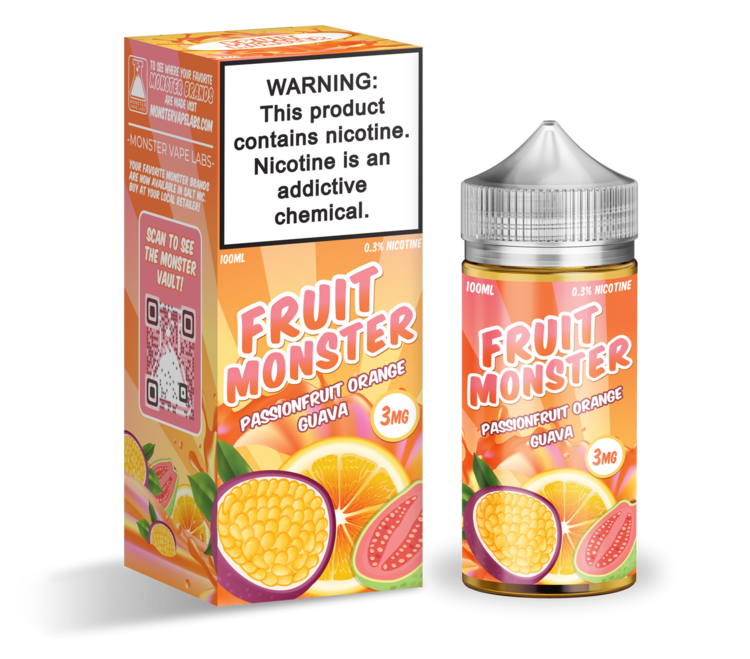 Monster Labs Monster Labs - Fruit Monster Freebase E-liquid |