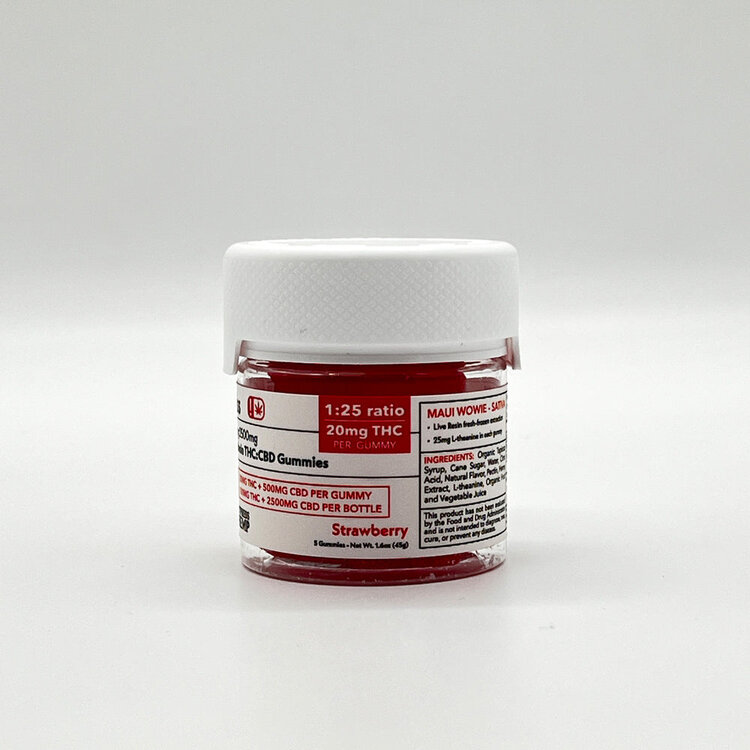 Bliss Bliss - Live Resin 20mg THC : 500mg CBD  Gummies