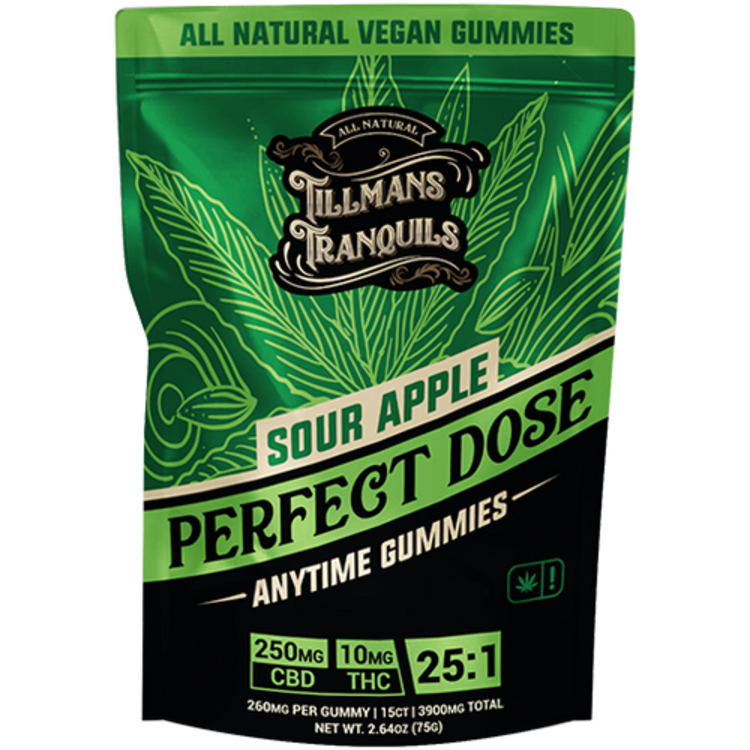 Tillmans Tranquils Tillmans Tranquils - Perfect Dose 25:1 Gummies 15ct