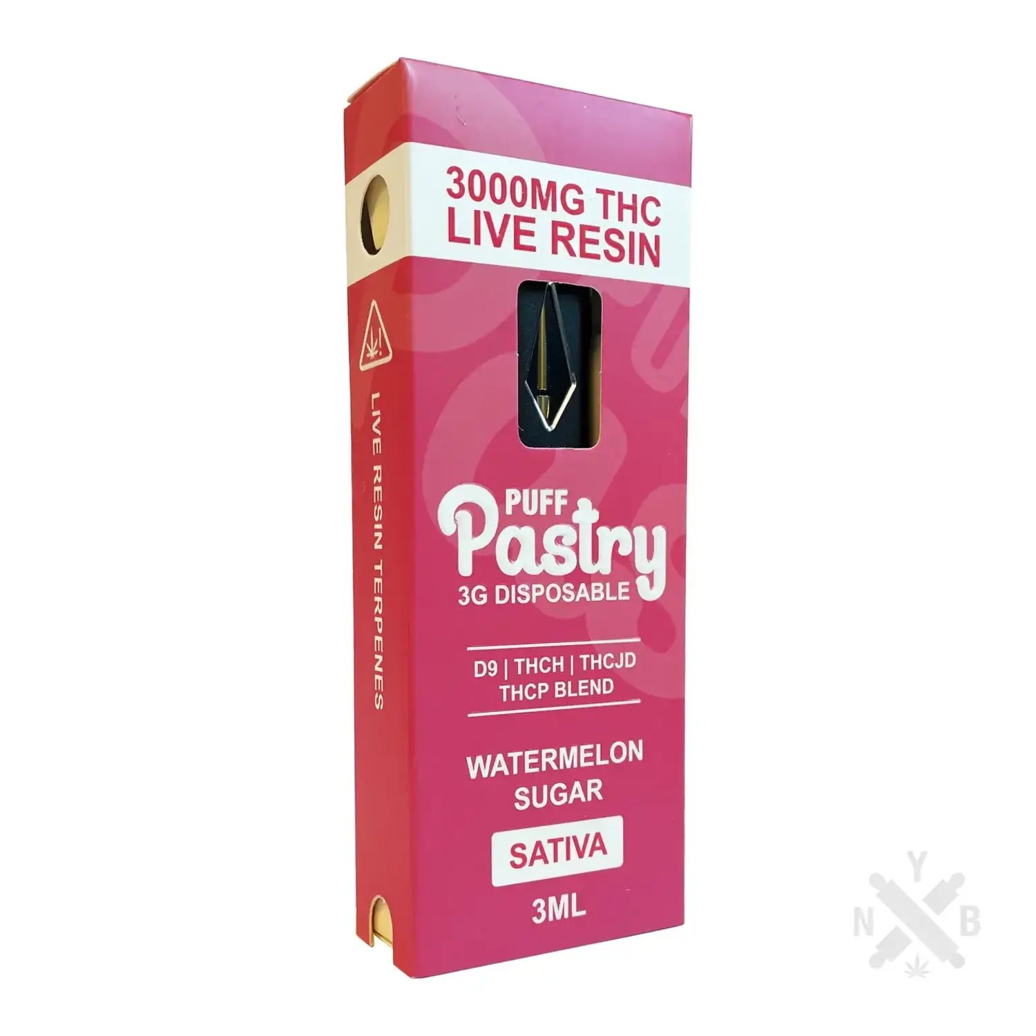 elf bar vape uk Puff Pastry THC Live Resin Blend Vaporizer - 3000mg