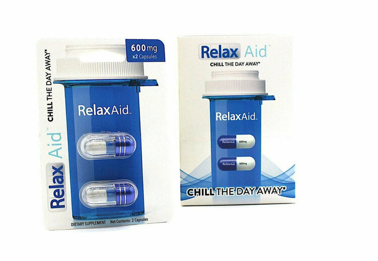 Relax Aid Relax Aid - 600mg Calming Capsules