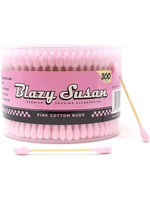 Blazy Susan Pink Cotton Buds 300 CT