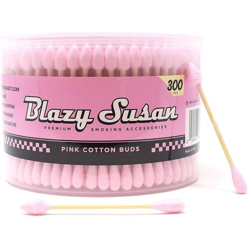 Blazy Susan Pink Cotton Buds 300 CT