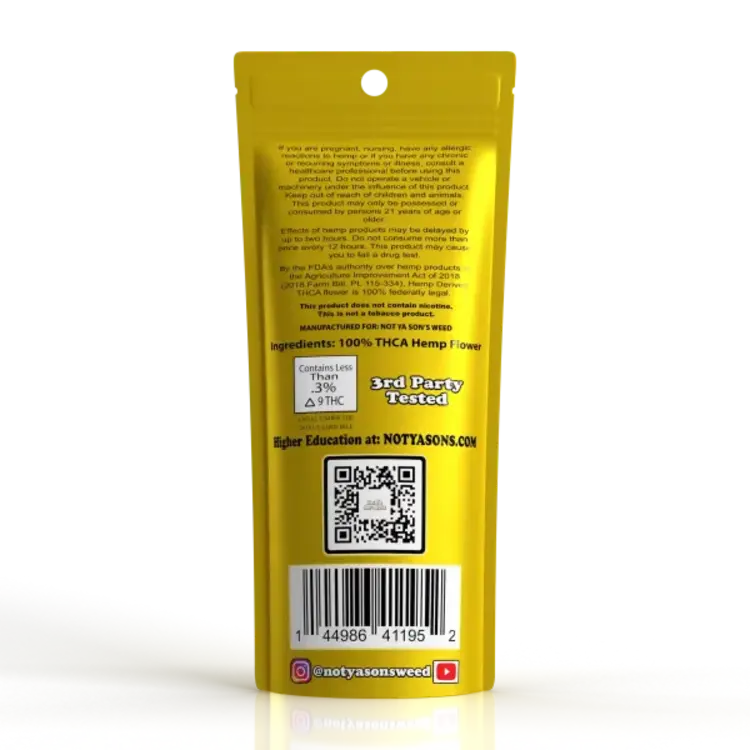 Not Ya Son's Weed Not Ya Son's Weed - THCA Blunts