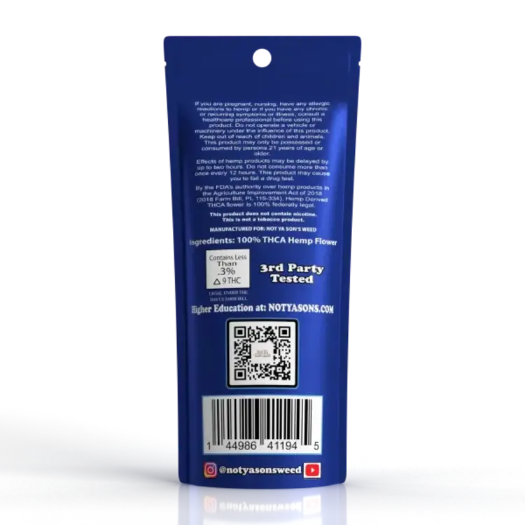 Not Ya Son's Weed Not Ya Son's Weed - THCA Blunts