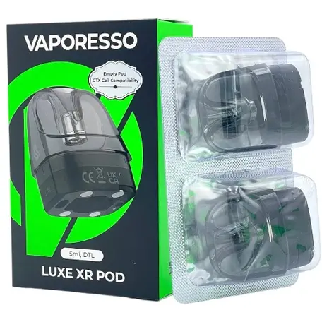 vaporesso luxe xr 5ml pod Vaporesso Luxe XR DTL Pod Cartridge 5ml (2pcs) main image 0