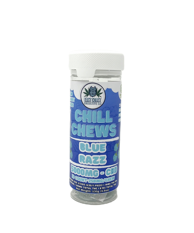 East Coast Collective (ECC) ECC - Chill Chews 250mgCBD:10mgTHC 20ct |