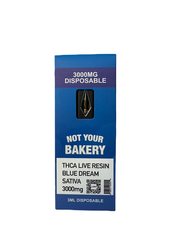 Not Your Bakery Not Your Bakery - THCA Live Resin 3G Disposable
