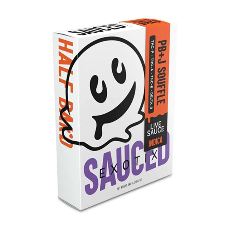 Half Bak'd Half Bak'd - Sauced Exotix Disposable 4g