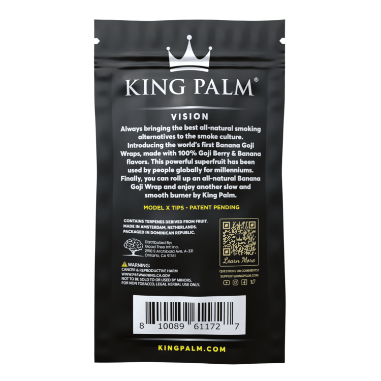 King Palm King Palm - Goji Wraps + Tips