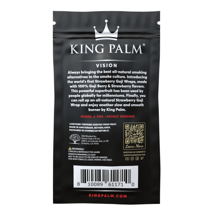 King Palm King Palm - Goji Wraps + Tips