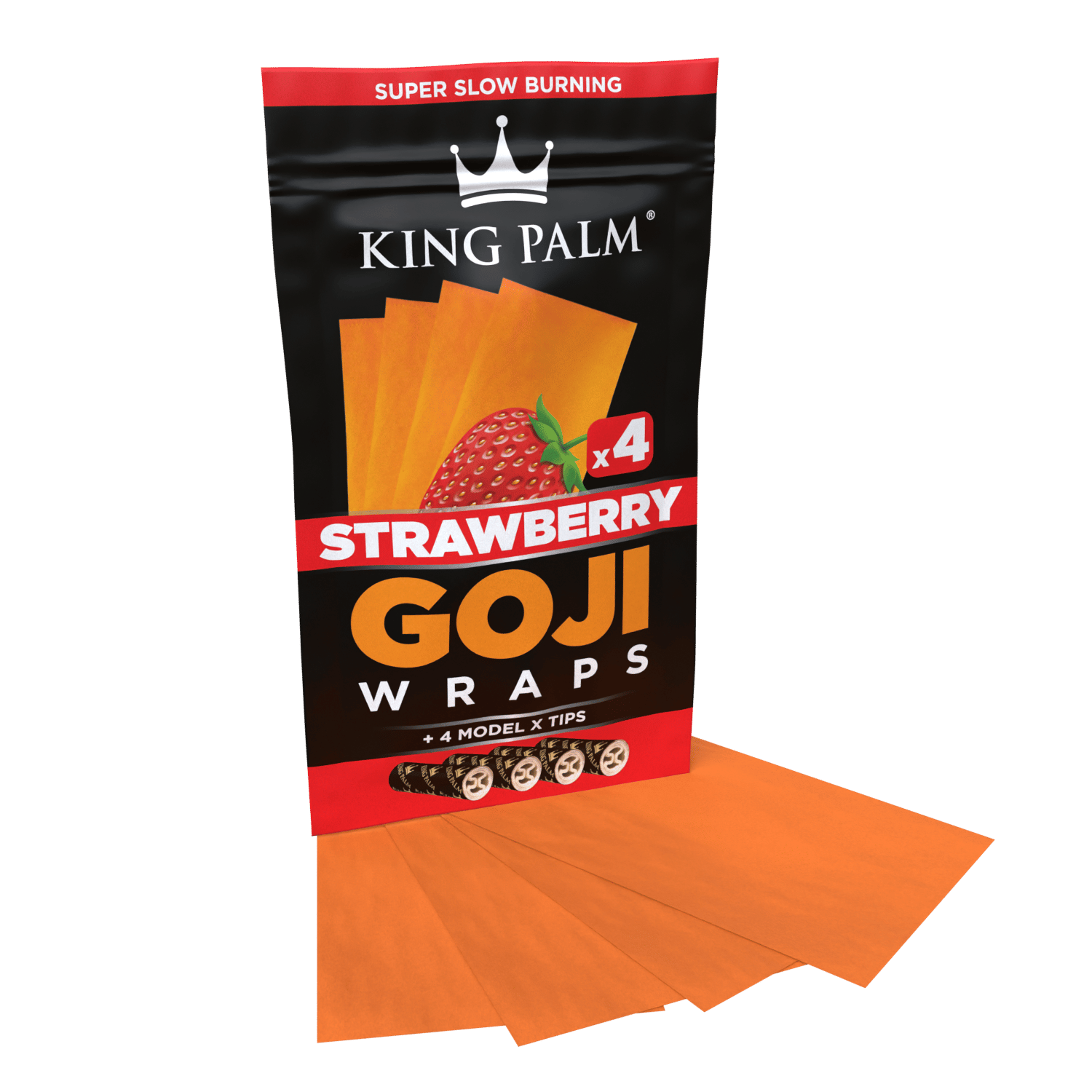 does strawberry king palm goji wraps contain tobacco King Palm - Goji Wraps + Tips