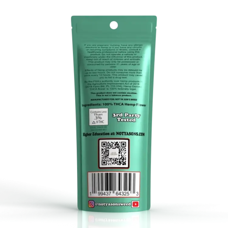 Not Ya Son's Weed Not Ya Son's Weed - THCA Preroll