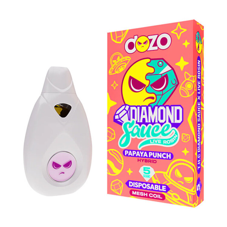 Dozo Dozo - 5g Live Rosin Diamond Sauce Disposable