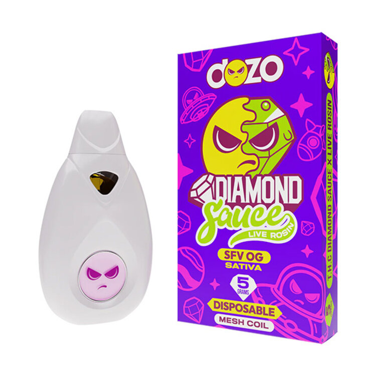 Dozo Dozo - 5g Live Rosin Diamond Sauce Disposable