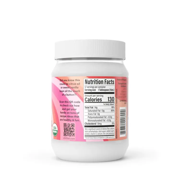 LEVO LEVO - Organic Virgin Coconut Oil | 29oz