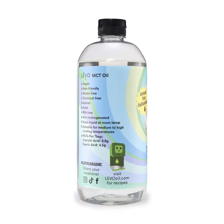 LEVO LEVO - Premium MCT Liquid Coconut Oil | 32oz