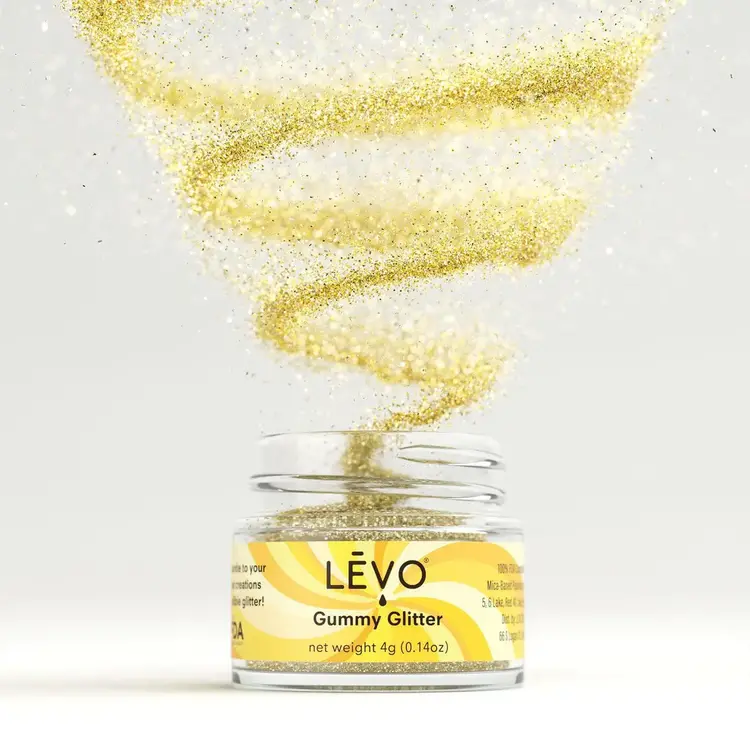LEVO LEVO - Gold Gummy Glitter