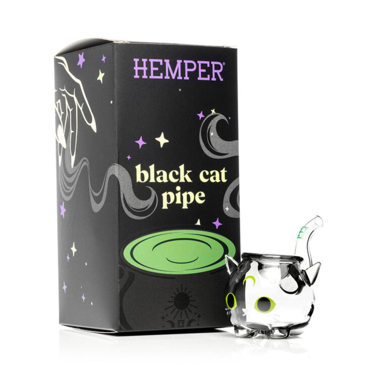 Hemper Co HEMPER - Black Cat Hand Pipe
