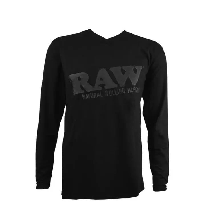 RAW RAW - Long Sleeve V-Neck Shirts