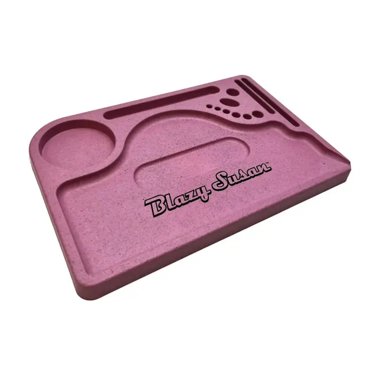 Blazy Susan Blazy Susan - Hemp Plastic Rolling Tray