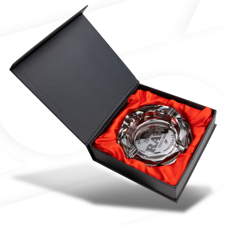 RAW RAW - Glass Ashtray