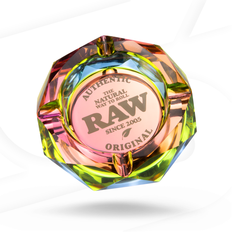 RAW RAW - Glass Ashtray