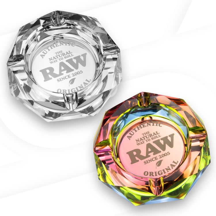 RAW RAW - Glass Ashtray